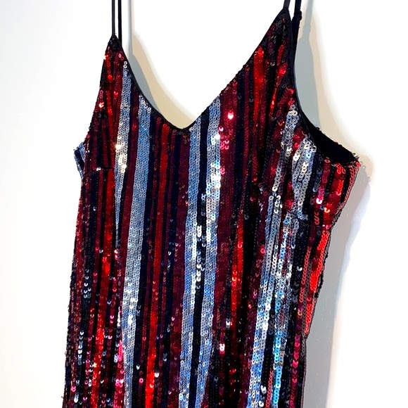 BAR III SEQUINS Dress in size XL NWT - Picture 5 of 8